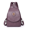 Fashionable Soft leather backpack
