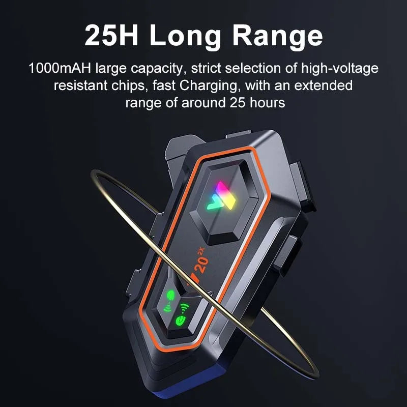 Y20 Motorcycle Helmet Headset