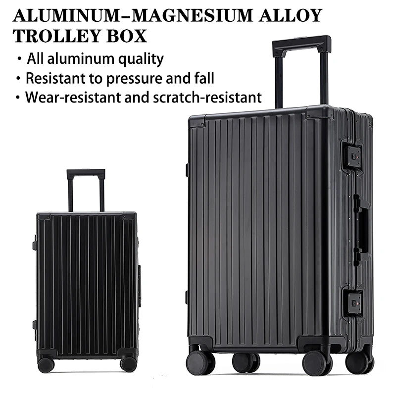 All-Aluminum Magnesium Alloy Luggage