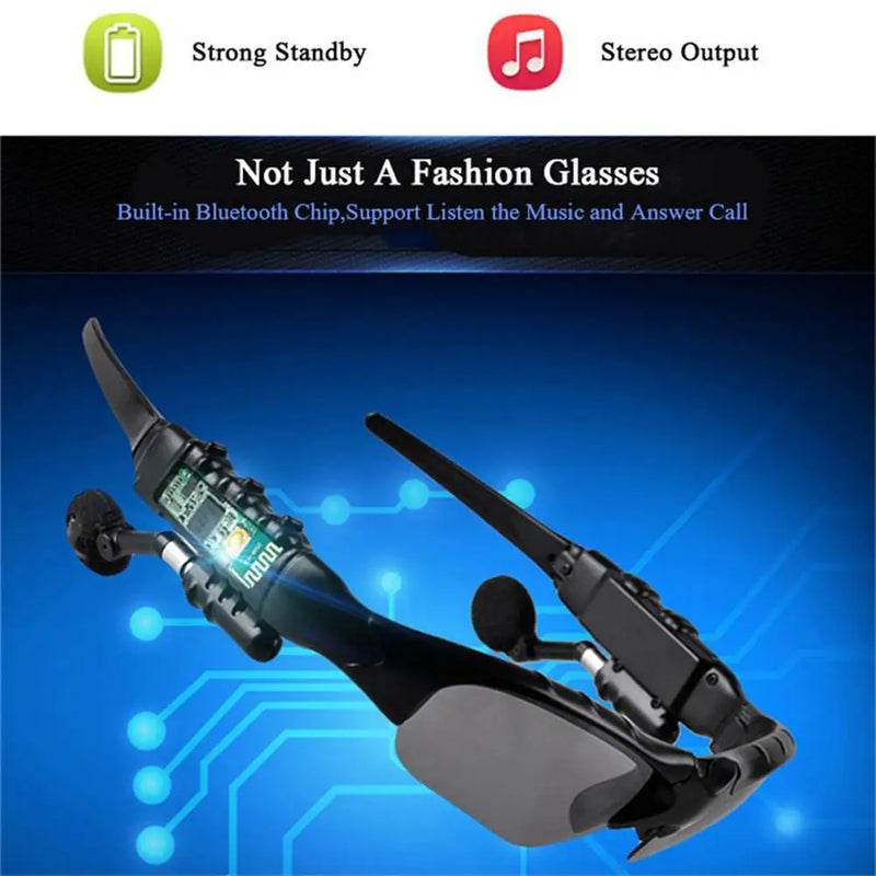 2 in 1 Wireless Headset Sunglasses