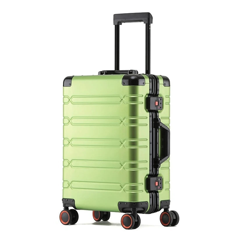 Magnesium alloy travel luggage