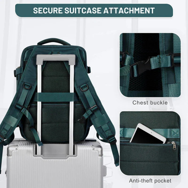 Carry-On Backpack – Lightweight & Versatile for Travel
