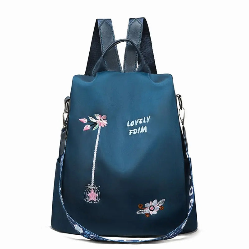 Waterproof Oxford Embroidery Backpack