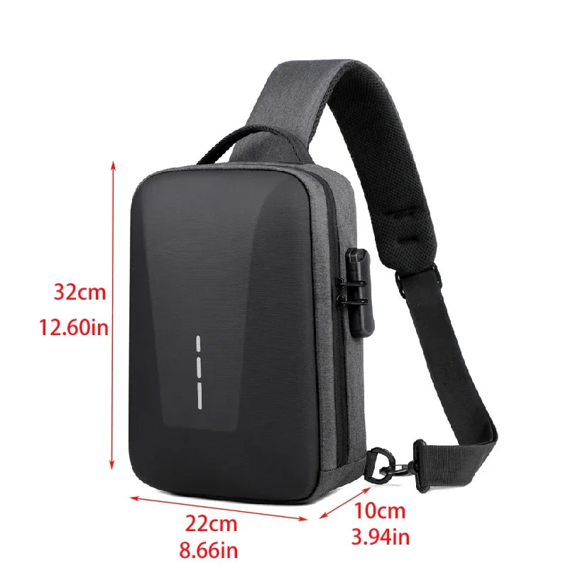 USB Charging Crossbody Bag