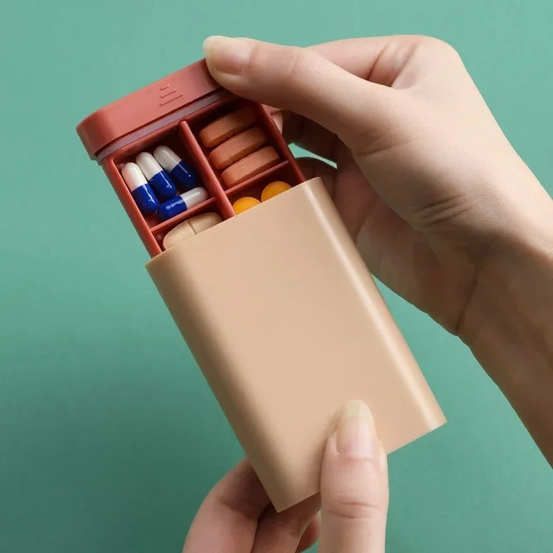 Mini Portable Travel Vitamin Box
