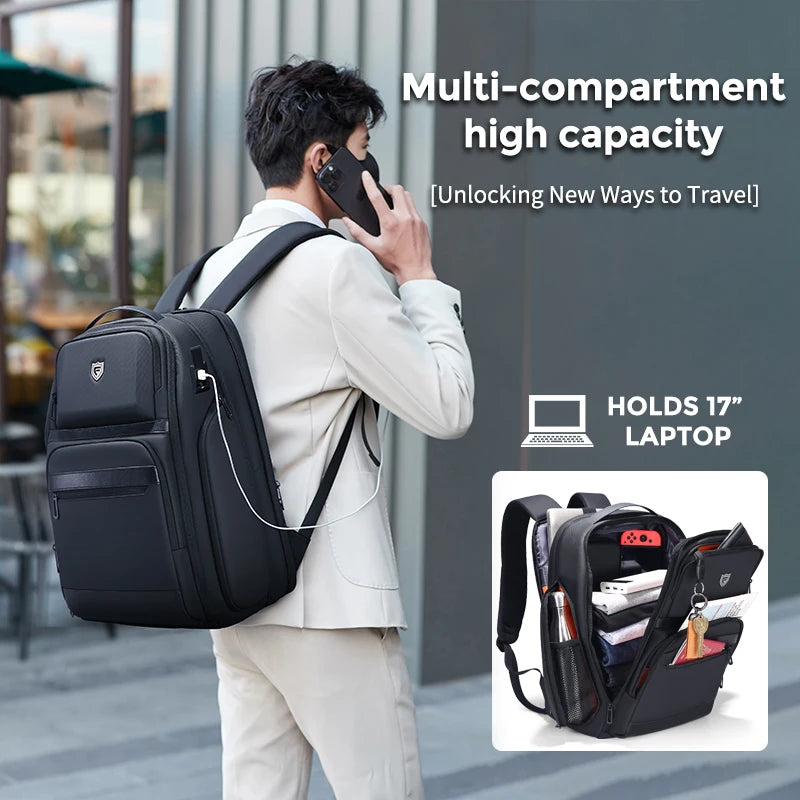 USB Multi Pocket Backpack