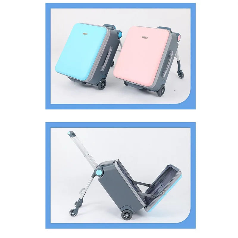 Kids Riding Stroller Travel Suitcase