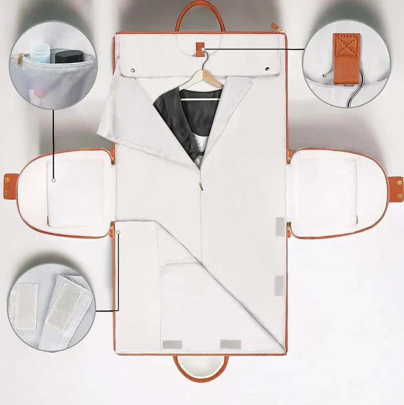 Foldable Garment Bag – Travel Duffle with Hanger