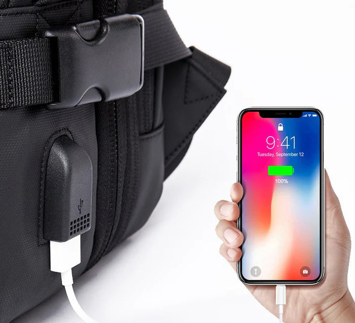 Expandable Business Travel Backpack – Durable & Waterproof