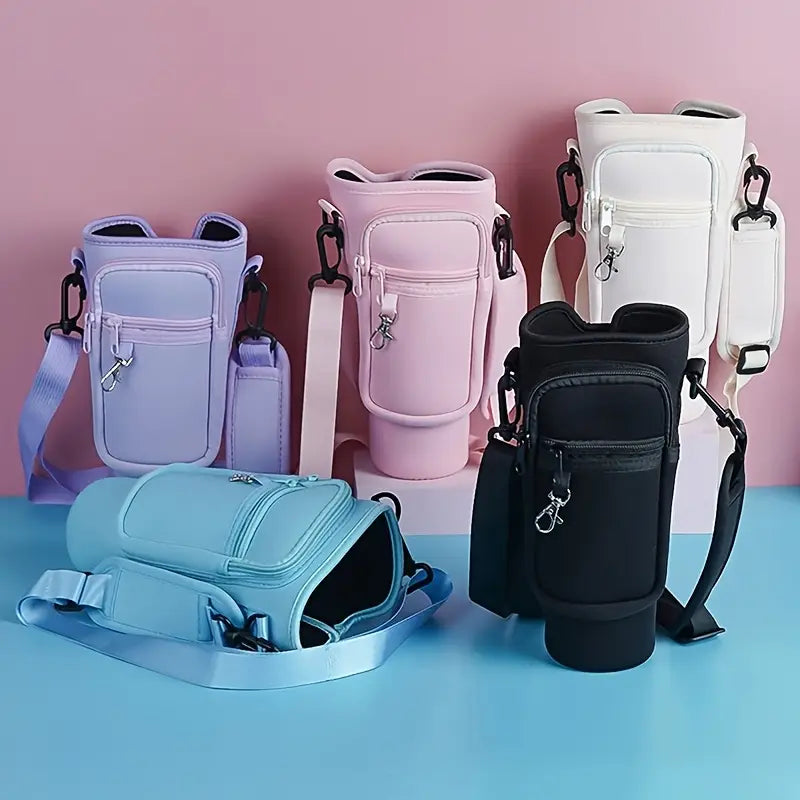 Stanley Tumbler Carrier  - Adjustable Strap & Phone Pocket