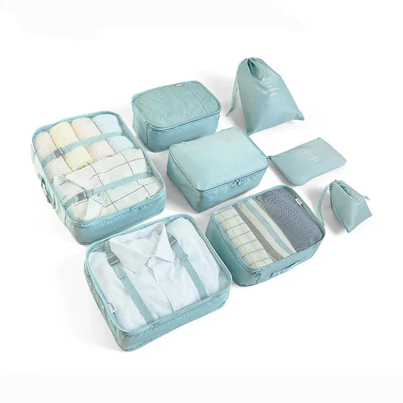 Organizer Travel Cubes Set | 8 Pack