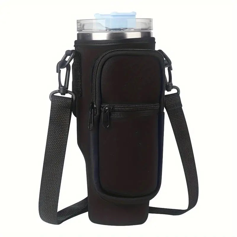 Stanley Tumbler Carrier  - Adjustable Strap & Phone Pocket